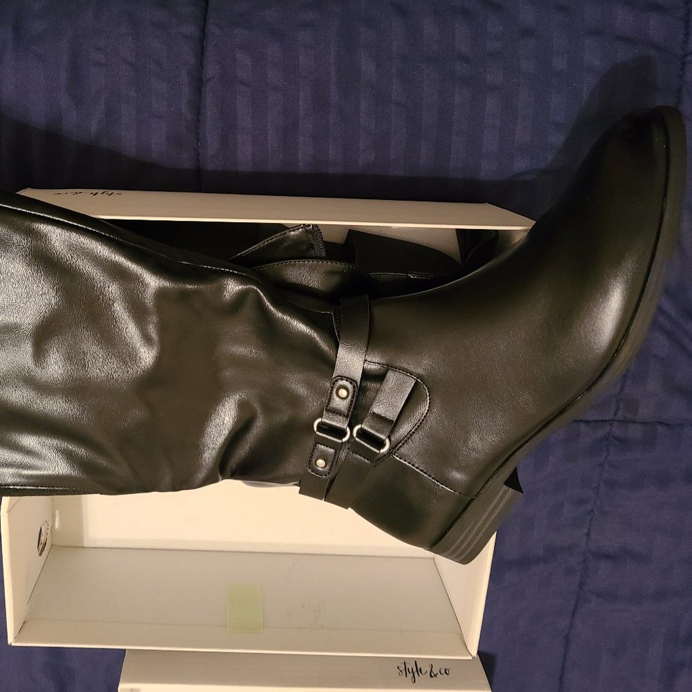 Style & Co Kindell Tall Riding Boot - Picture 2 of 10